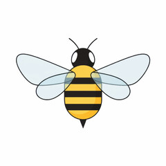 Cartoon Bee Illustration 1.
