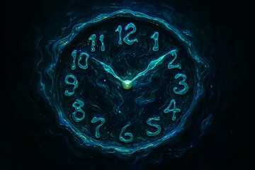 Bioluminescent Time Flux