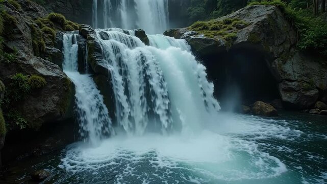 waterfall in the forest