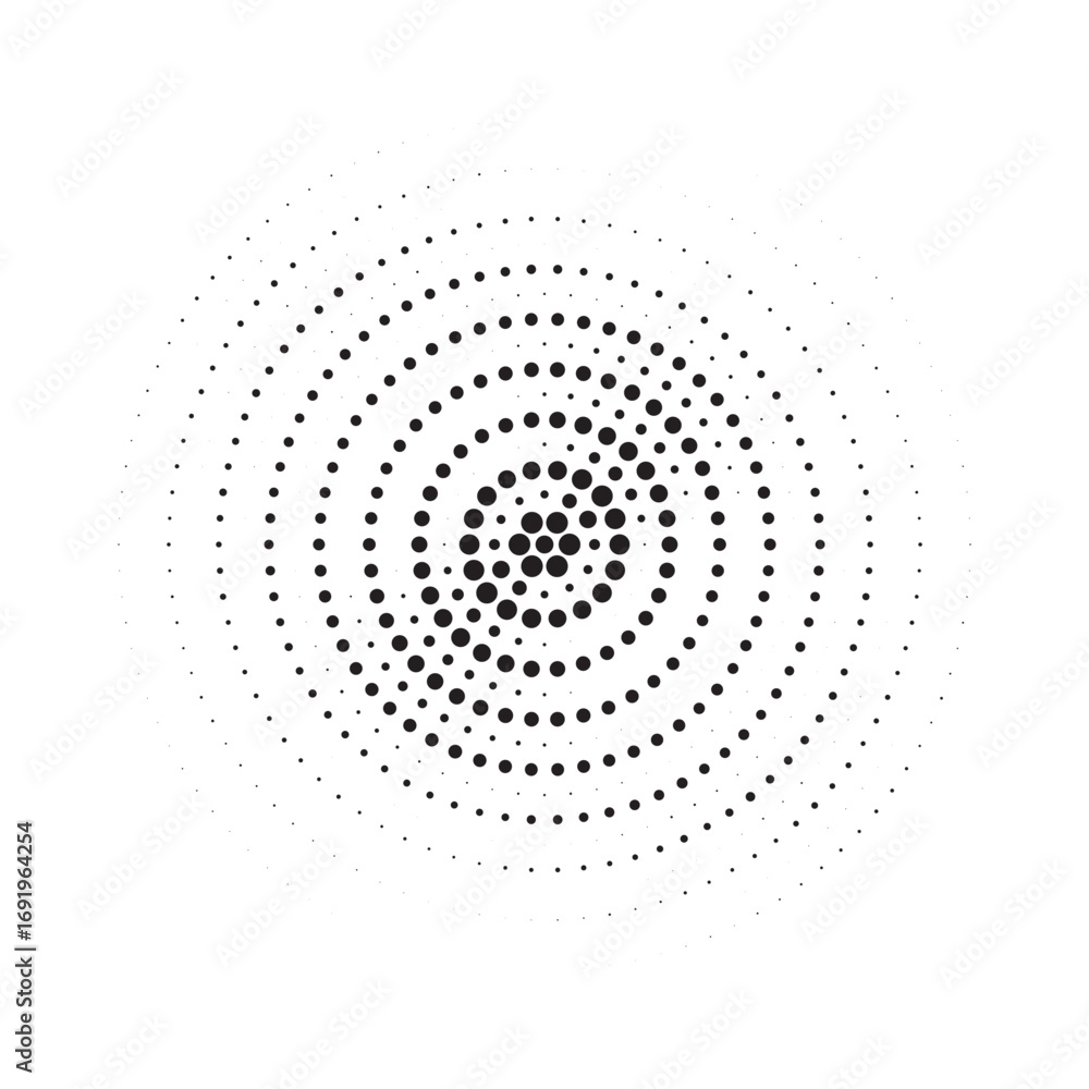 Poster halftone gradient. dotted gradient, smooth dots spraying and halftones dot background seamless horiz