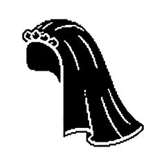 Ocean wave outline with transparent background