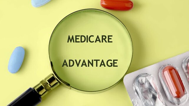 Animation exploring Medicare Advantage plans with engaging visuals and informative graphics for a better understanding