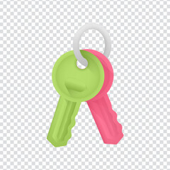 Key Set Icon for Security Access