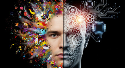 Fototapeta na wymiar The Fusion of Art and Technology