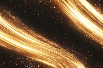 Obraz premium Cosmic seamless patterns with photorealistic comet streaks in night sky for artistic design