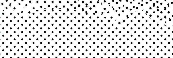 Abstract pattern of black dots on a white background with irregular, scattered markings