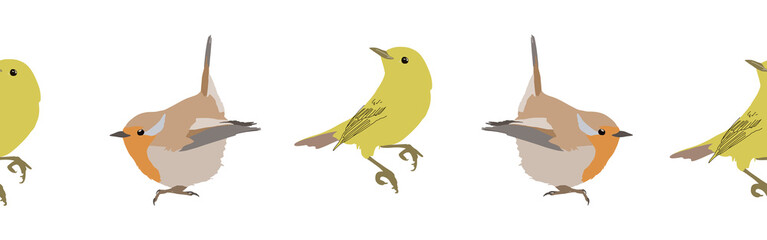 Bird con border. Bird feather silhouette symbol. Bird border isolated on a white background