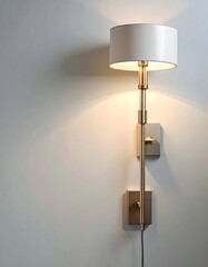 Modern wall sconce, minimalist design