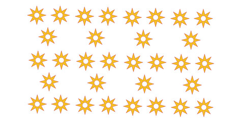 Abstract geometric pattern design 