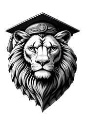 lion head vector