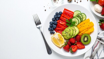 vegetables on a plate