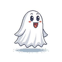 Showcasing Create Bold Stroke Pixel Ghost Character Dynamic Premium Digital Asset