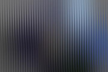 Obraz premium Illustration of abstract textured background with vertical ribbed pattern and blue hues