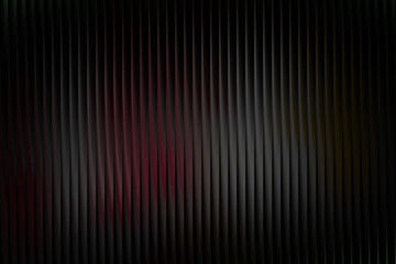 Illustration of dark textured glass with vertical ribbed pattern and color