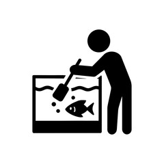Aquarium Cleaning Service Icon