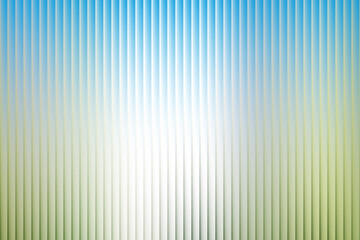 Illustration of abstract vertical lines background with blue and green gradient