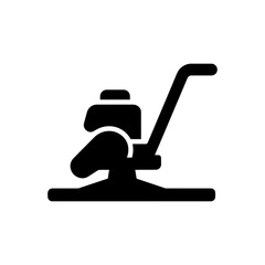 Plate compactor machine icon