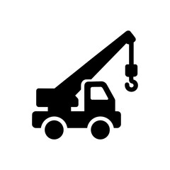 Crane Truck Lifting Icon