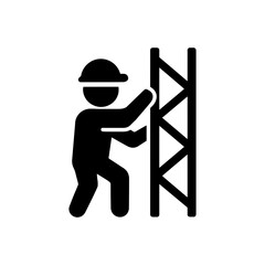 Climbing Structure Worker Icon