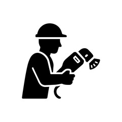 Grinder Worker Sparks Icon