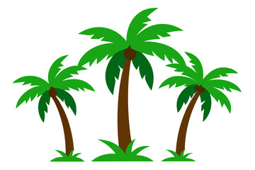 palm tree vector illustration