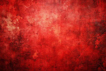 Fototapeta premium An abstract red wall texture makes for an impressive background. Dirty. Street. Grunge background. Graphic material.
