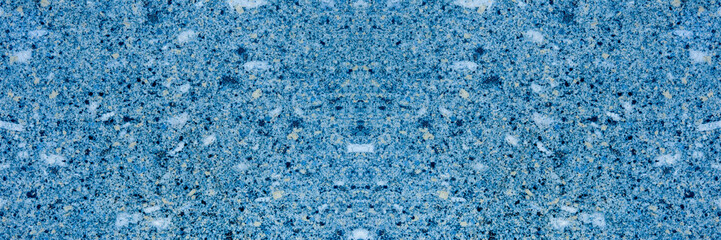 Wall terrazzo texture gray blue of stone granite black white background marble surface pattern...