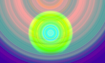 Obraz premium Vibrant Concentric Circles Abstract Background Vector Art with Dynamic Color Gradients and Modern Design for Creative Visuals and Projects