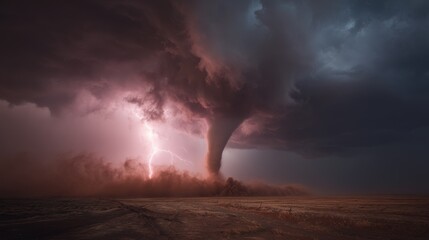 Fototapeta premium Natures Violent Unfurling