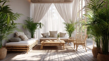 Fototapeta premium living room with a view