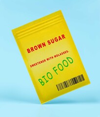 Sugar with a molasses content, providing a rich,