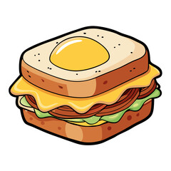 ham and cheese sandwich