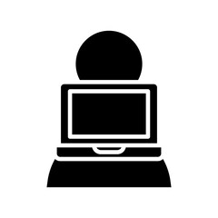 Blog icon vector. Influencer illustration sign. Like symbol collection. Review logo. ambassador mark.