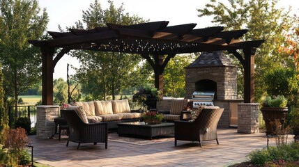 Elegant patio living ideas
