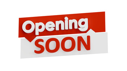 Modern Opening Soon Sign – Bold Typography Poster, Store Grand Opening Design