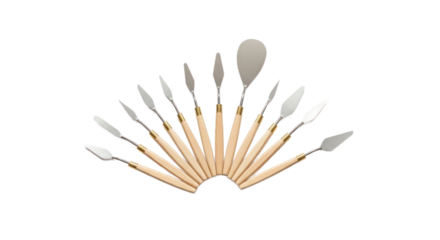 Painting tools set palette