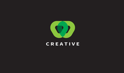 company, creative, modern logo