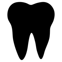 tooth silhouette picture