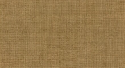 A close-up, full-frame view of a textured brown fabric with a subtle grid pattern.
