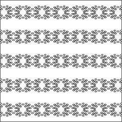 Linear pattern. Digital design.Black and white pattern for web page, textures, card, poster, fabric, textile. Linear Wallpaper Image.
Repeating ornament.