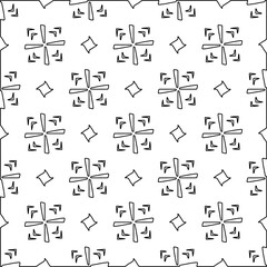 Linear pattern. Digital design.Black and white pattern for web page, textures, card, poster, fabric, textile. Linear Wallpaper Image.
Repeating ornament.