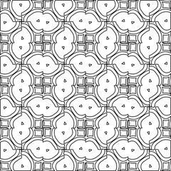 Linear pattern. Digital design.Black and white pattern for web page, textures, card, poster, fabric, textile. Linear Wallpaper Image.
Repeating ornament.