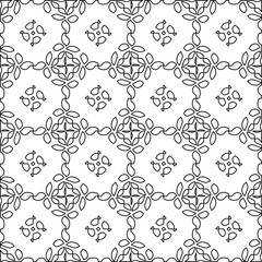 Linear pattern. Digital design.Black and white pattern for web page, textures, card, poster, fabric, textile. Linear Wallpaper Image.
Repeating ornament.