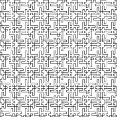 Linear pattern. Digital design.Black and white pattern for web page, textures, card, poster, fabric, textile. Linear Wallpaper Image.
Repeating ornament.