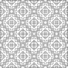 Linear pattern. Digital design.Black and white pattern for web page, textures, card, poster, fabric, textile. Linear Wallpaper Image.
Repeating ornament.