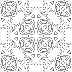 Linear pattern. Digital design.Black and white pattern for web page, textures, card, poster, fabric, textile. Linear Wallpaper Image.
Repeating ornament.