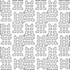 Linear pattern. Digital design.Black and white pattern for web page, textures, card, poster, fabric, textile. Linear Wallpaper Image.
Repeating ornament.