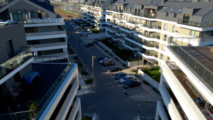 Modern residential complex mortgage new infrastructure