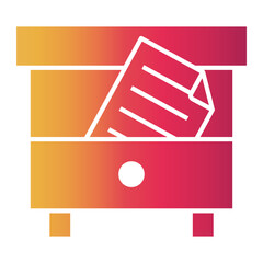 drawer Gradient icon