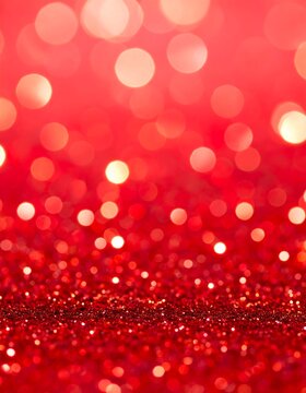 Red glitter bokeh background (2)